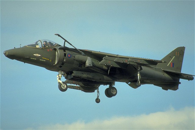 
Harrier G.R Mark 5 của Không quân Hoàng gia Anh
