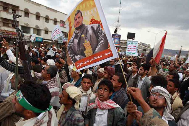
Chiến tranh ở Yemen là một yếu tố khiến Saudi Arabia cảm thấy bất an về Iran. Ảnh: Mohammed Huwais/AFP
