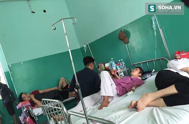 
Nạn nhân Nguyễn Văn Phong đang điều trị tại bệnh viện 175.
