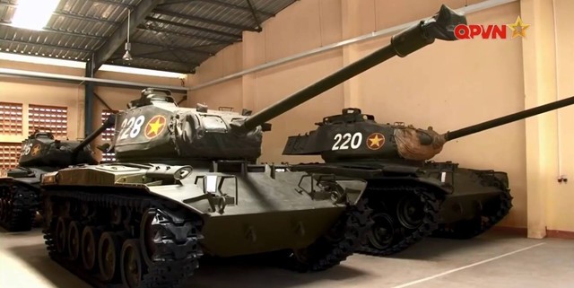 
Xe tăng hạng nhẹ M41 Walker Bulldog chiến lợi phẩm của Quân đội Nhân dân Việt Nam
