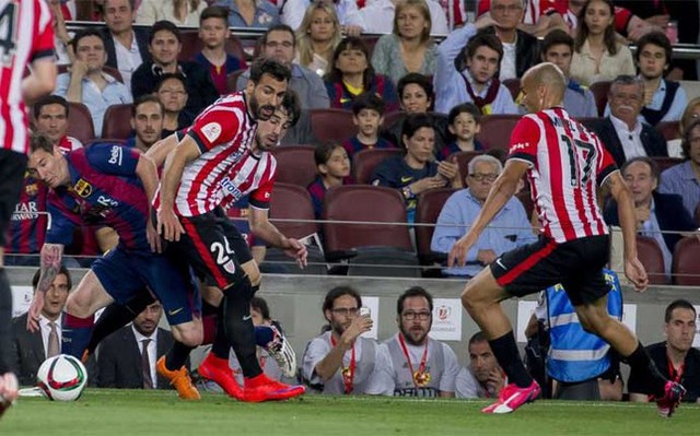 Ngày 30/5/2015: M10 lập cú đúp giúp đội bóng khổng lồ xứ Catalan vượt qua Athletic Bilbao 3-1 để giành chiếc cup Nhà vua lần thứ 27 trong lịch sử.