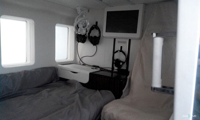 
Nội thất bên trong của Mi-35MS chuyên chở VIP. Ảnh: AviaDrive
