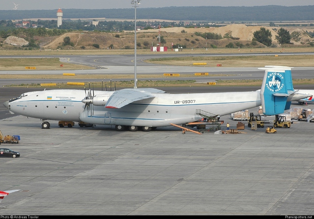 
Kích thước khổng lồ của An-22
