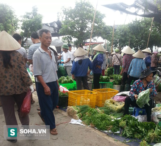 
Một góc chợ đầu mối rau củ Vân Trì (Vân Nội - Đông Anh), nơi cung cấp đầu vào rau sạch cho nhiều công ty

(ảnh Hà Khê)
