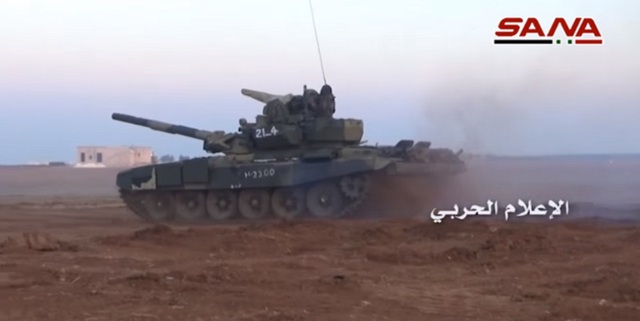 
Xe tăng T-90 tại Syria
