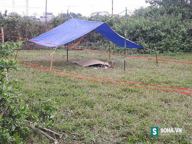 
Khu vực phát hiện thi thể nạn nhân là một bãi đất trống.
