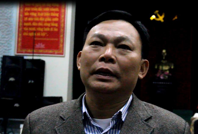 
Ông Trương Văn An - Bí thư Đảng ủy xã Hạ Sơn, nơi phản ánh là cả họ làm quan xã.
