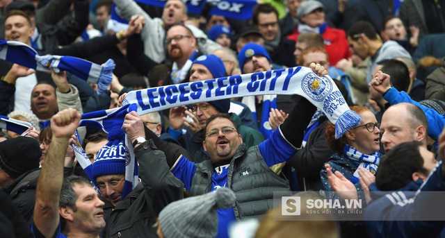 
Các fan hâm mộ của Leicester City liệu sẽ được ăn mừng sớm?
