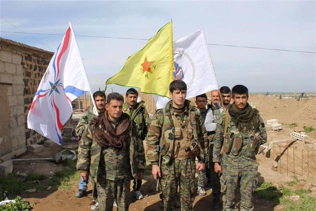 Liên minh quân sự SDF là lực lượng được cả Nga lẫn phương Tây ủng hộ. Ảnh: KurdishInfo