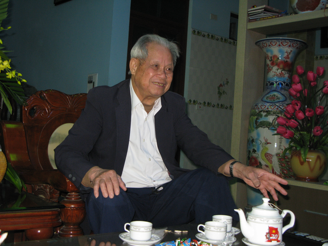 
Cựu Tiểu đoàn trưởng kỳ cựu Nguyễn Văn Chắt.

