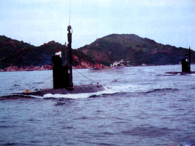 
Tàu ngầm mini lớp Yugo của Hải quân Việt Nam. Ảnh: Quân đội nhân dân.
