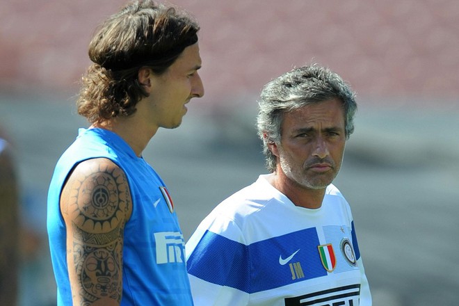 
Zlatan và Mourinho từng có thời gian làm việc cùng ở Inter Milan.
