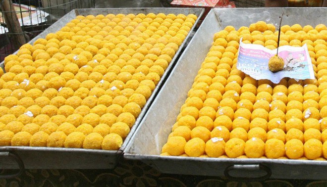 
Bánh laddu của Pakistan. Ảnh: CNN
