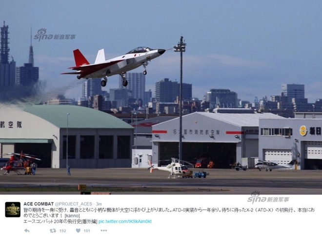 
Trong lần cất cánh đầu tiên, chiếc X-2 đã cất cánh từ sân bay Nagoya thuộc tỉnh Aichi, miền Trung Nhật Bản, và hạ cánh xuống một căn cứ của Lực lượng phòng vệ trên không (ASDF) thuộc tỉnh Gifu.

