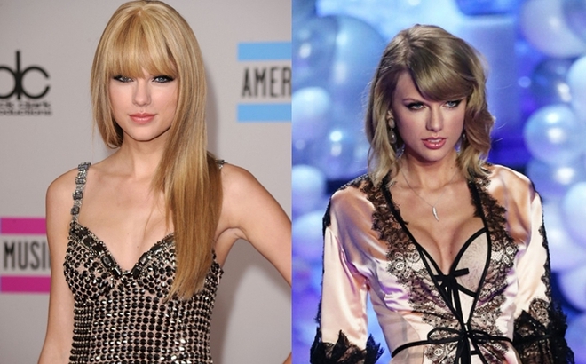 
Cô nàng Taylor Swift vốn nổi tiếng là người đẹp hai lưng nhưng khi trình diễn trên sân khấu VSFS, không thể không rời mắt khỏi vòng một khác lạ này.
