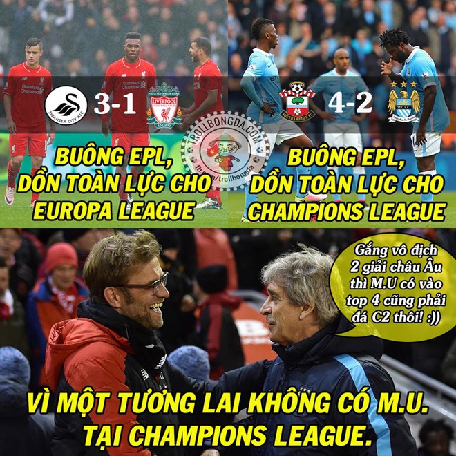 Âm mưu của Klopp và Pellegrini.