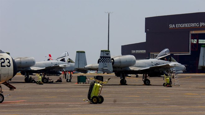 
Cái tên Thunderbolt II được đặt cho A-10 nhằm phân biệt với mẫu máy bay P-47 Thunderbolt hoạt động trong chiến tranh thế giới lần II. Ngoài ra, A-10 còn có cái tên khác là Warthog.
