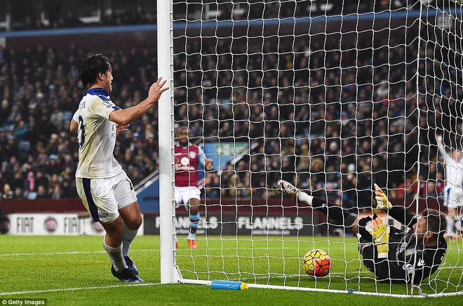 
Ngày 16/1: Aston Villa 1-1 Leicester: Okazaki lập công giúp đội nhà thoát thua trên sân của Aston Villa.
