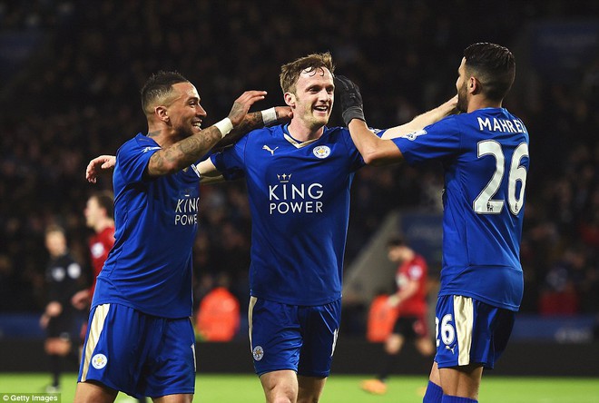 
Ngày 1/3: Leicester 2-2 West Brom: Drinkwater và King lập công giúp Leicester giữ lại 1 điểm trên sân nhà.
