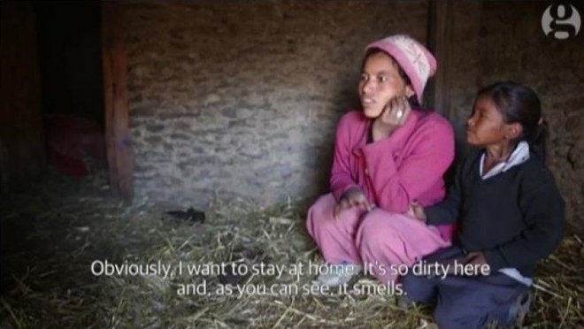 
Một phụ nữ Nepal chia sẻ về những luật tục khắc nghiệt đối với phái yếu trong kỳ kinh nguyệt.

