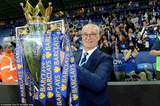 
Ranieri đang được ví như một vị thánh ở Leicester.
