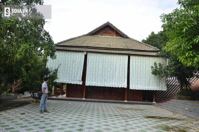 Công trình biệt thự gỗ được ông Quang cho là nơi thờ tự nên đề nghị được giữ lại