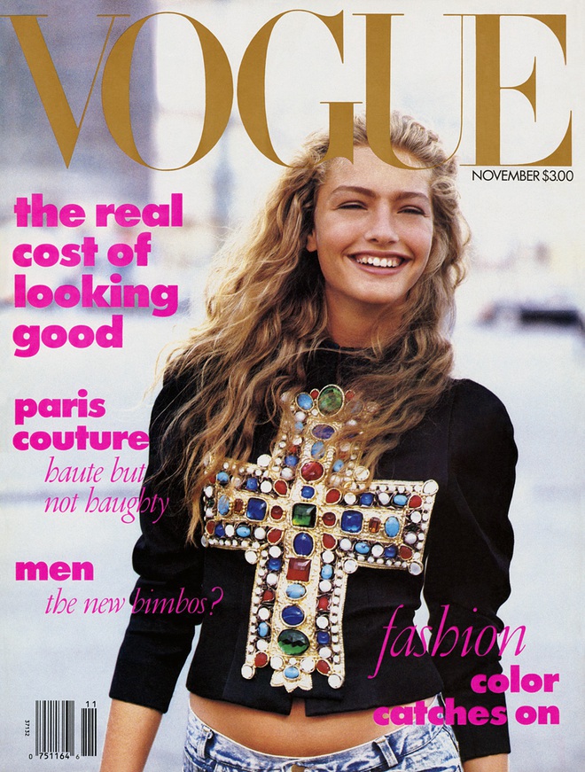 Trang bìa Vogue đầu tiên Anna Wintour thực hiện.