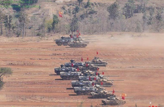
Myanmar - Một trong những lực lượng thiết giáp mạnh tại khu vực Đông Nam Á
