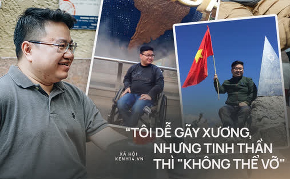 Chàng trai 'không thể vỡ' với 150 lần gãy xương vẫn chinh phục 4 cực và đỉnh Fansipan, đặt chân đến 45 tỉnh/thành phố
