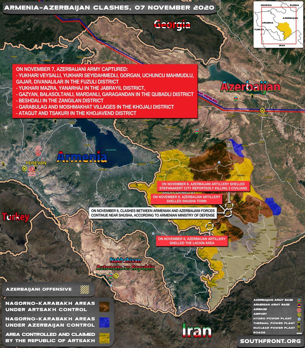 Chiến sự Azerbaijan-Armenia dồn dập tin nóng: Đặc biệt dữ dội và khốc liệt gần Shusha Azerbaijan thiệt hại nặng ở cối xay thịt - Ảnh 2.