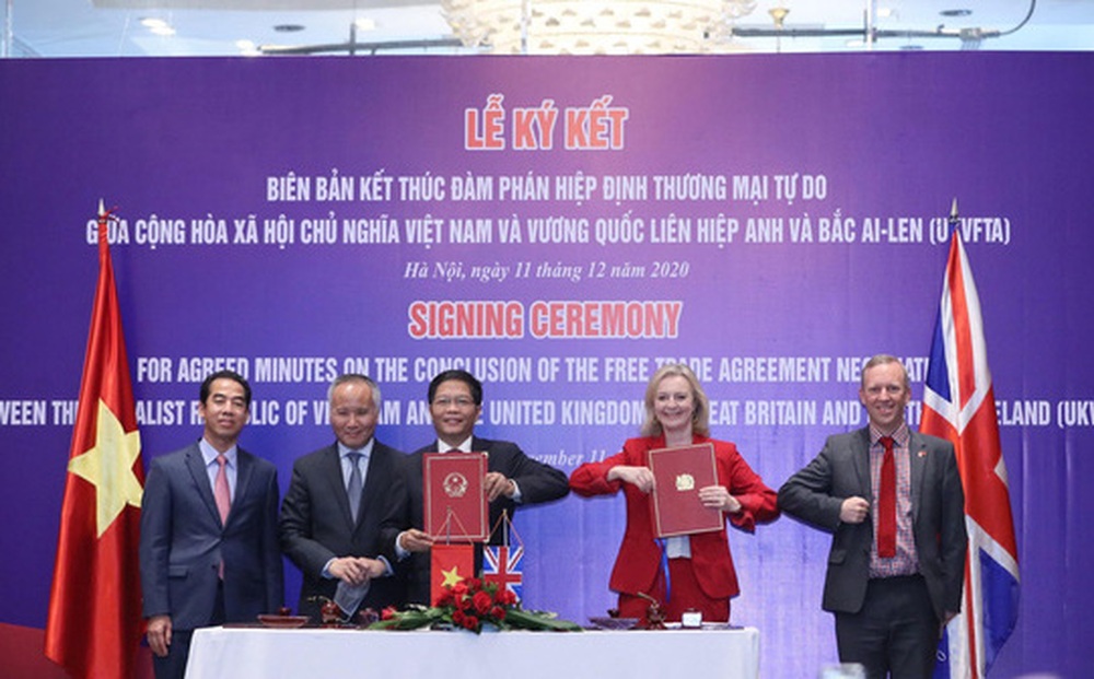 Chính thức ký kết FTA Việt Nam - Anh