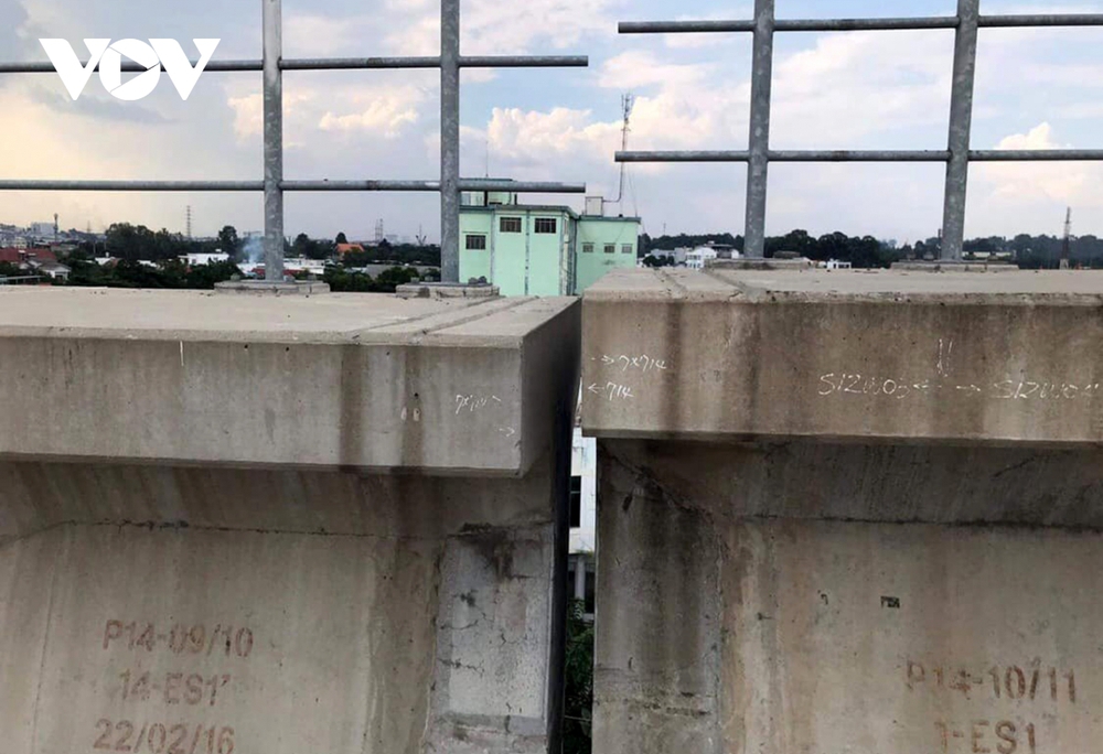Gối dầm Metro số 1 nhẹ hơn so với thiết kế