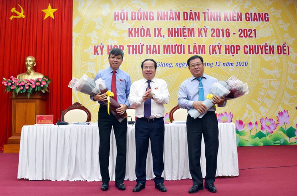 Ông Nguyễn Lưu Trung giữ chức Phó chủ tịch UBND tỉnh Kiên Giang - Ảnh 1.