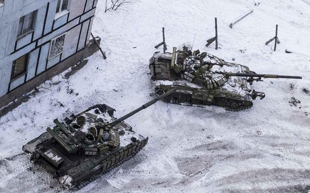 Gần 100 xe tăng Ukraine mất tích ở chiến tuyến Donbass