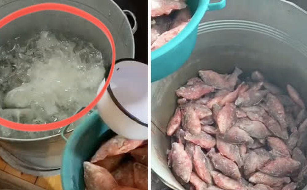 Dân mạng Việt sốc vì thấy người Nga rã đông đồ ăn bằng… nước đá, nghe nguyên nhân thì kính nể vô cùng