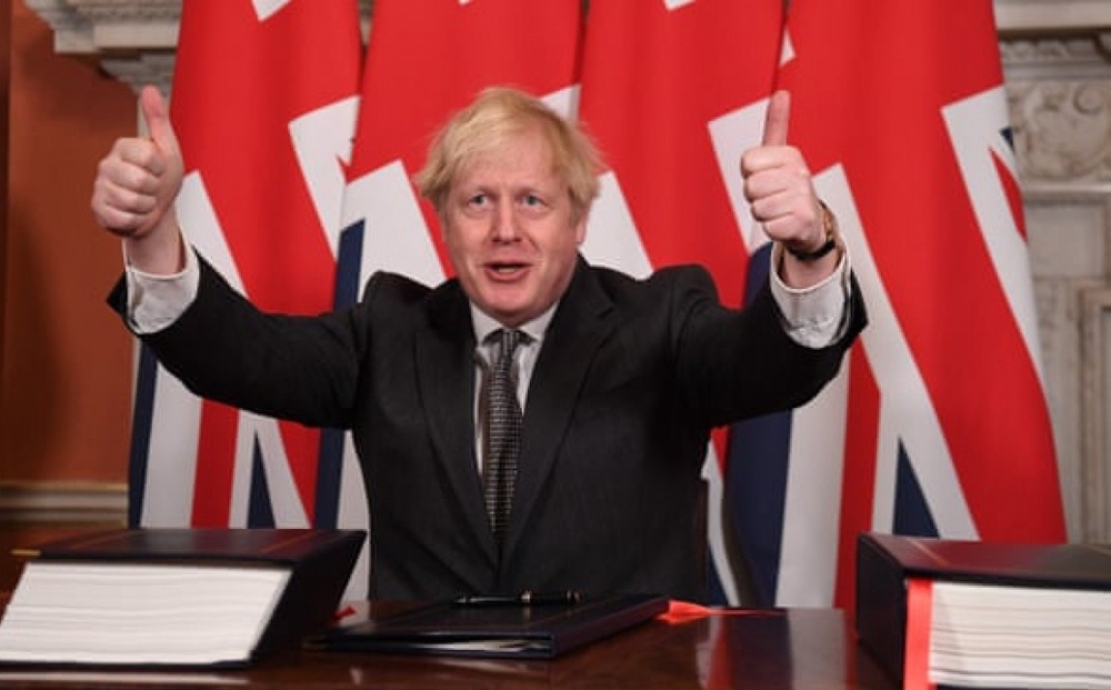 Anh phê chuẩn thỏa thuận hậu Brexit với EU