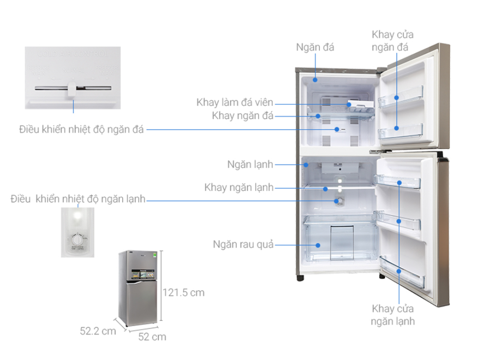 Top 5 tủ lạnh tiết kiệm điện đáng mua nhất trong tầm giá dưới 6 triệu đồng - Ảnh 5.