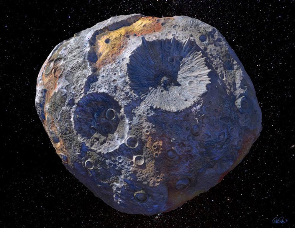 Khám phá tiểu hành tinh phủ đầy kim loại quý trị giá trên 10 tỉ tỉ USD - Ảnh 1.