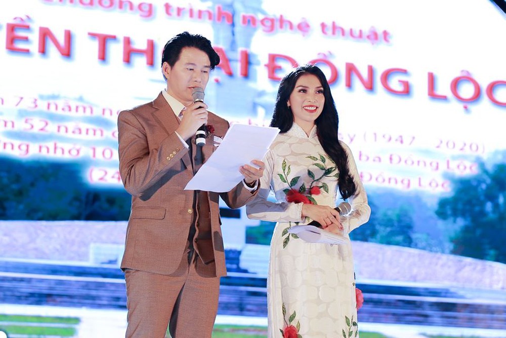 Kim Huyền Sâm, Mạnh Cường dẫn ăn ý trong chương trình Huyền thoại Đồng Lộc - Ảnh 5.