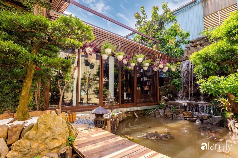 Chồng tự tay thiết kế nhà vườn kiểu Nhật tặng vợ để kỷ niệm 15 năm bên nhau với chi phí 290 triệu đồng ở Hà Nội - Ảnh 21.