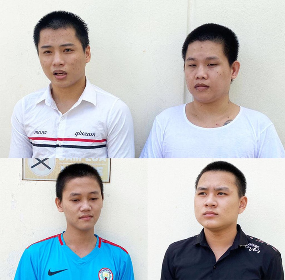 Chân dung 4 tên cướp giật điện thoại của phụ nữ - Ảnh 1.