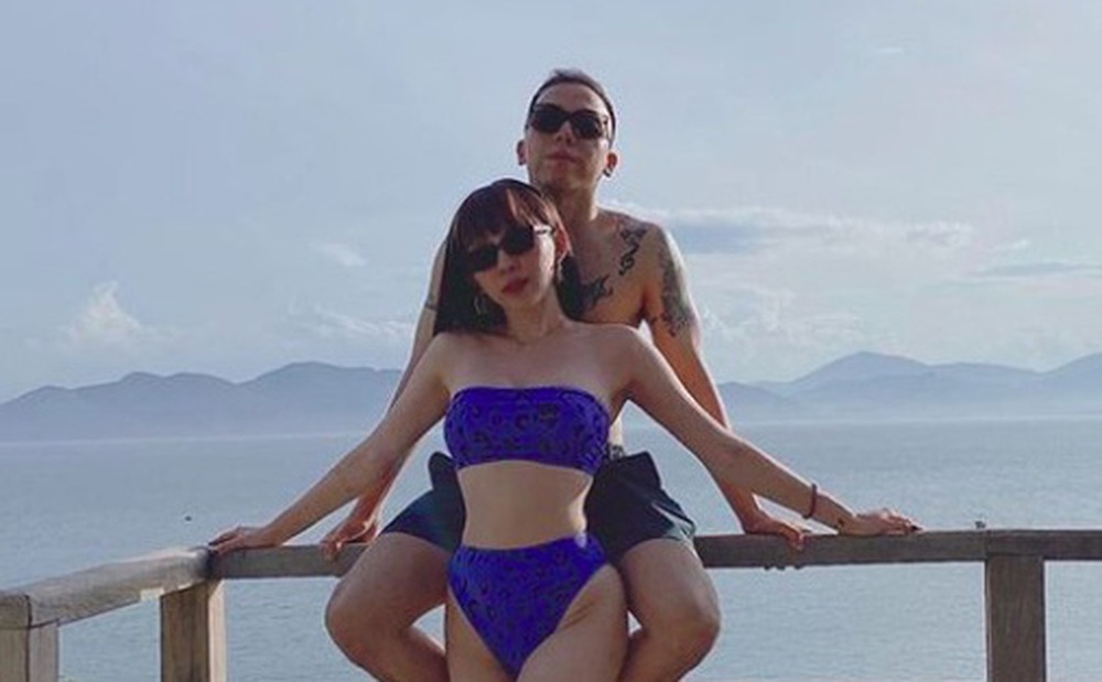 Tóc Tiên khoe ảnh bikini cực 'nóng' bên Hoàng Touliver, gửi lời chúc mừng sinh nhật đặc biệt khiến dân tình ngã ngửa