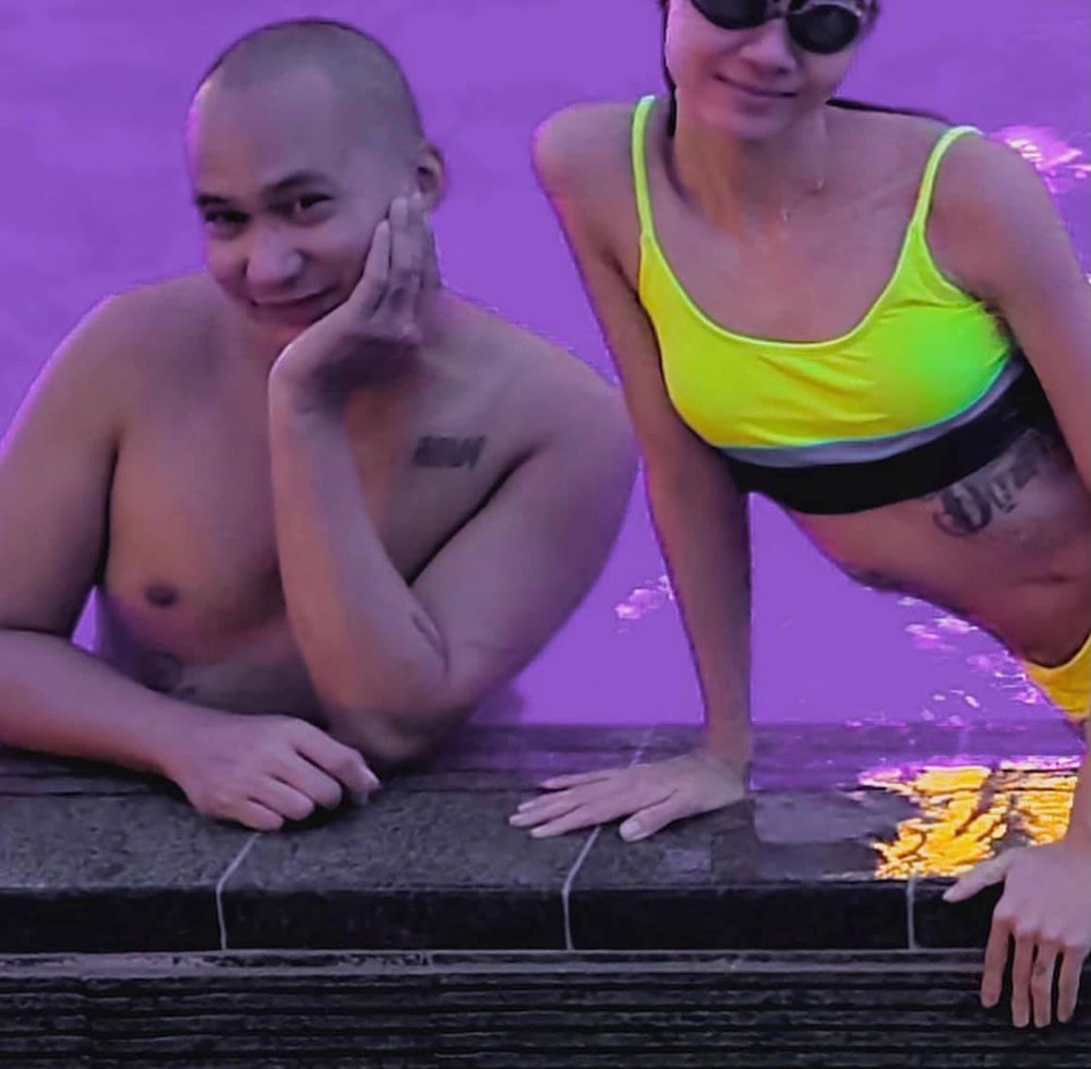 Rapper Suboi khoe ảnh bikini gợi cảm bên ông xã Việt kiều - Ảnh 3.