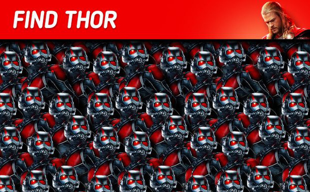 Thử tài mắt tinh như đại bàng: Truy tìm ngay Thần Sấm đang ẩn nấp trong tranh