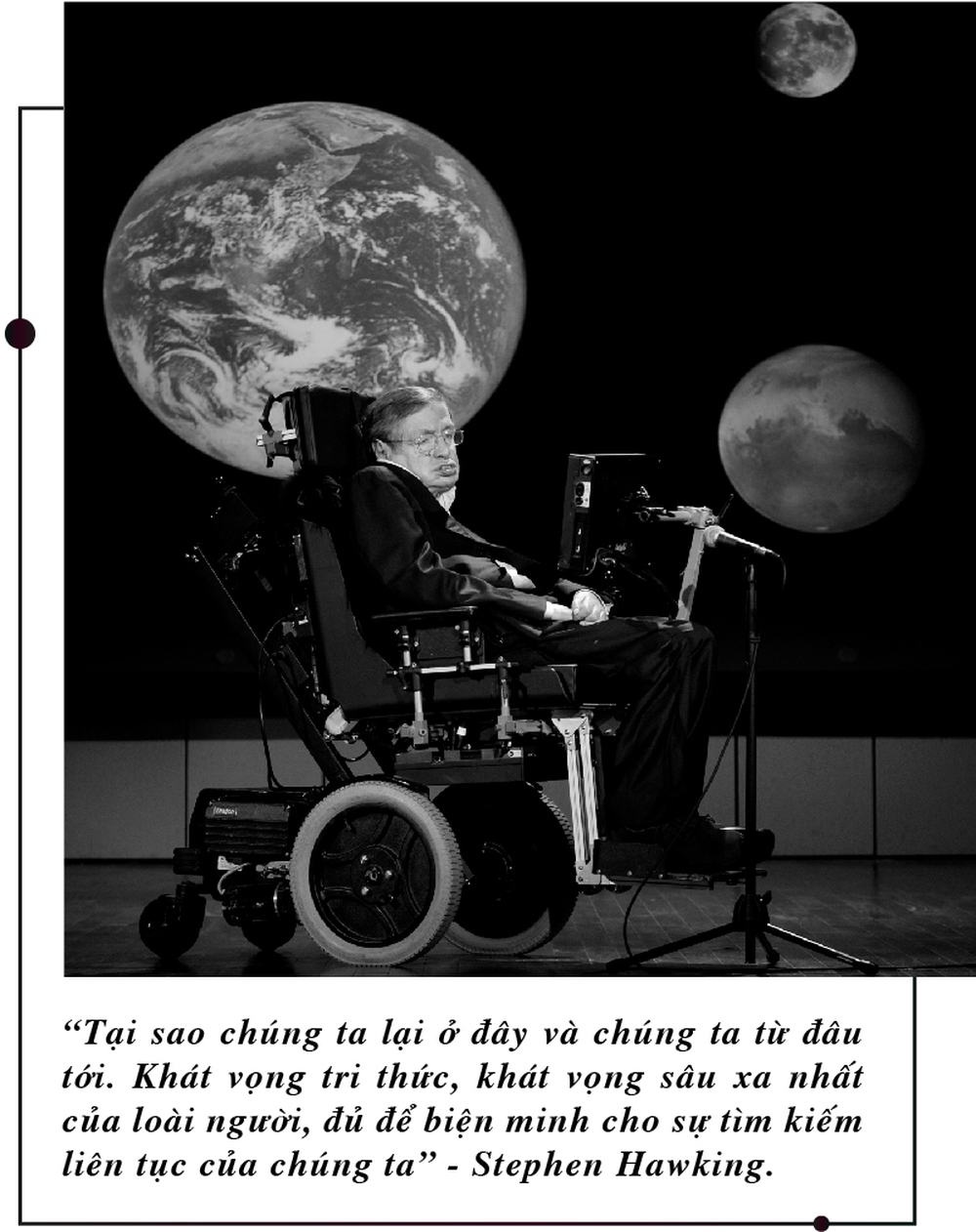 Stephen Hawking – Giải mã vũ trụ bên tách cà phê - Ảnh 2.