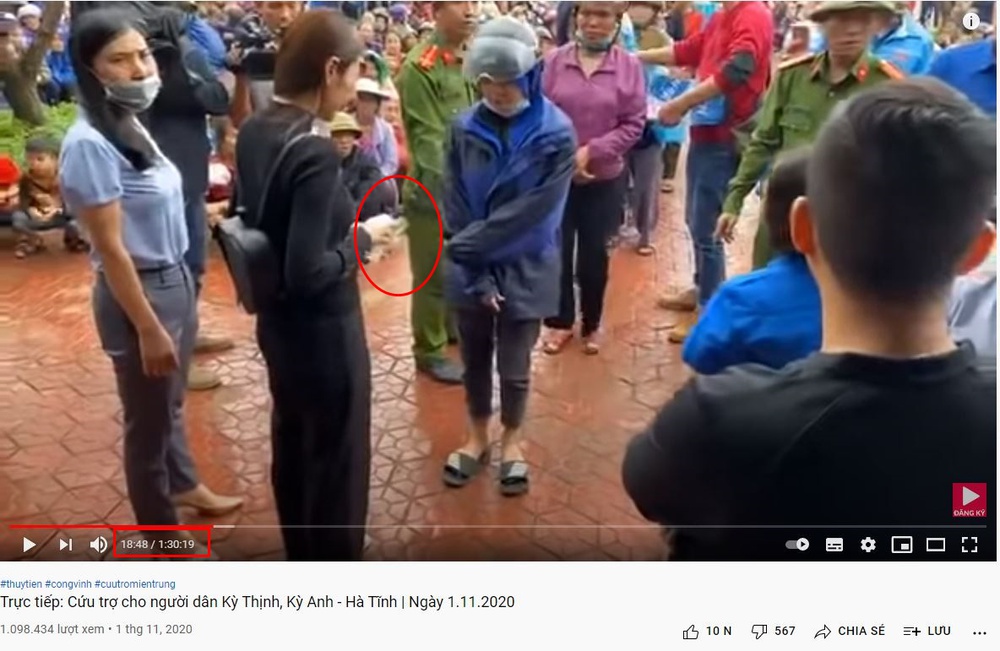 Thủy Tiên công bố phát mỗi hộ dân 10 triệu, nhưng dân mạng soi có hộ chỉ nhận được 1 triệu? - Ảnh 3. Thủy Tiên công bố phát mỗi hộ dân 10 triệu, nhưng dân mạng soi có hộ chỉ nhận được 1 triệu? - Ảnh 3.