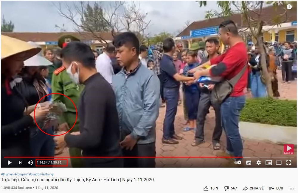 Thủy Tiên công bố phát mỗi hộ dân 10 triệu, nhưng dân mạng soi có hộ chỉ nhận được 1 triệu? - Ảnh 5. Thủy Tiên công bố phát mỗi hộ dân 10 triệu, nhưng dân mạng soi có hộ chỉ nhận được 1 triệu? - Ảnh 5.