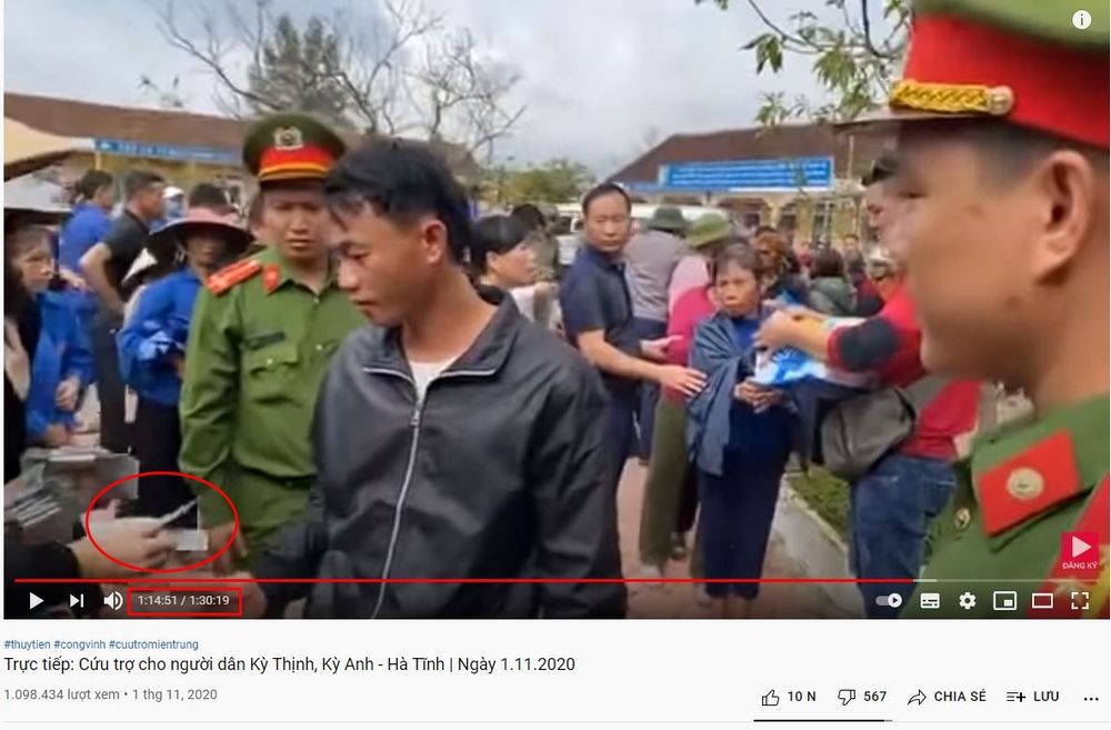 Thủy Tiên công bố phát mỗi hộ dân 10 triệu, nhưng dân mạng soi có hộ chỉ nhận được 1 triệu? - Ảnh 6. Thủy Tiên công bố phát mỗi hộ dân 10 triệu, nhưng dân mạng soi có hộ chỉ nhận được 1 triệu? - Ảnh 6.