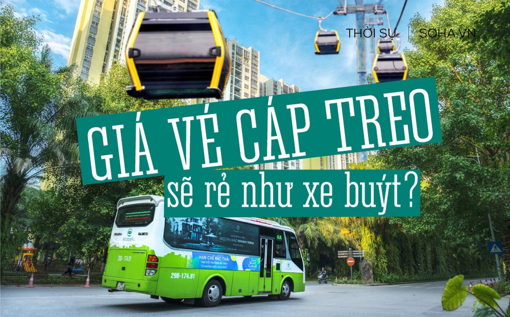 Tập đoàn đề xuất xây cáp treo ở Hà Nội: Giá vé rẻ ngang xe buýt, mỗi tiếng chở 8.000 khách