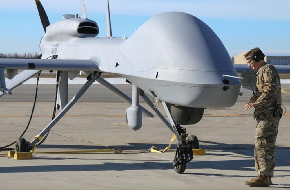 MQ-1C Gray Eagle unmanned aerial vehicle.
